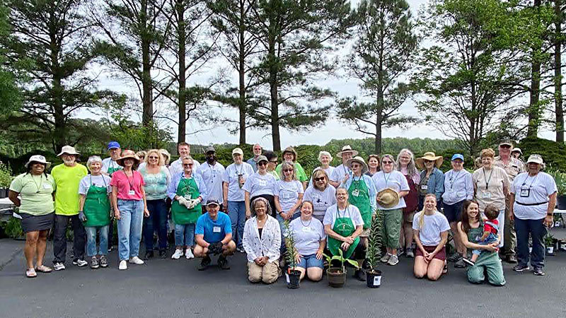 Volunteers at 2023 Suffolk Earth and Arts Festival